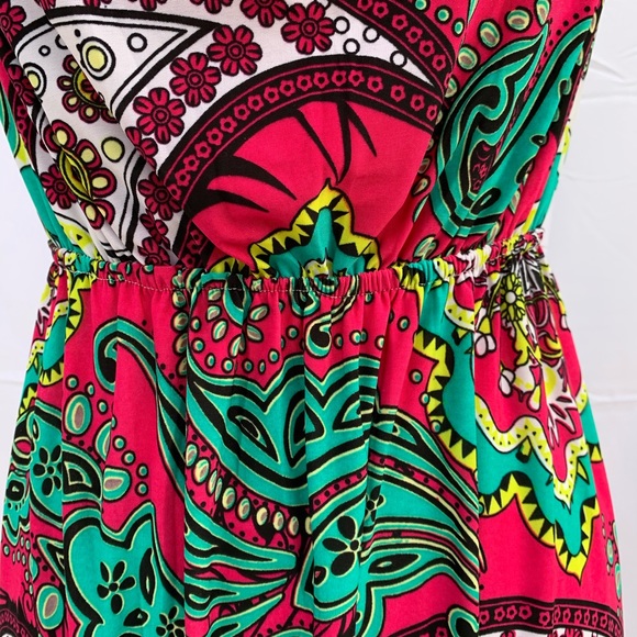 Colorful Maxi Dress - Picture 3 of 4